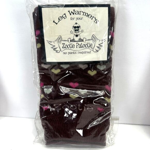 Zootie B. Little Leg Warmers Baby & Toddler Lot of 4 NEW One Size Brown Pink Red - Picture 6 of 11